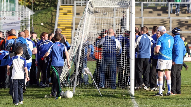 ... eventually security were forced to step in