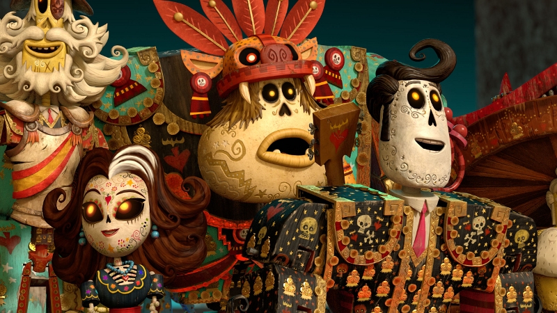 The Book of Life: awesome artwork and reasonably charming story