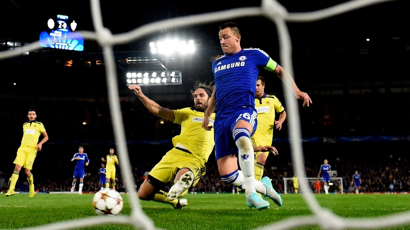 John Terry scored Chelsea's third goal