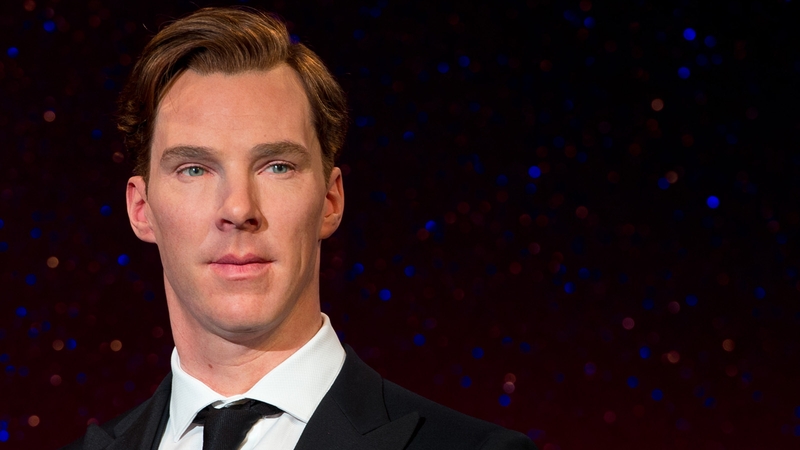 Benedict Cumberbatch's wax figure was unveiled yesterday