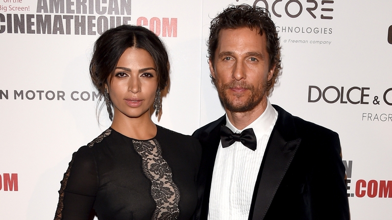 Camilla Alves and Matthew McConaughey