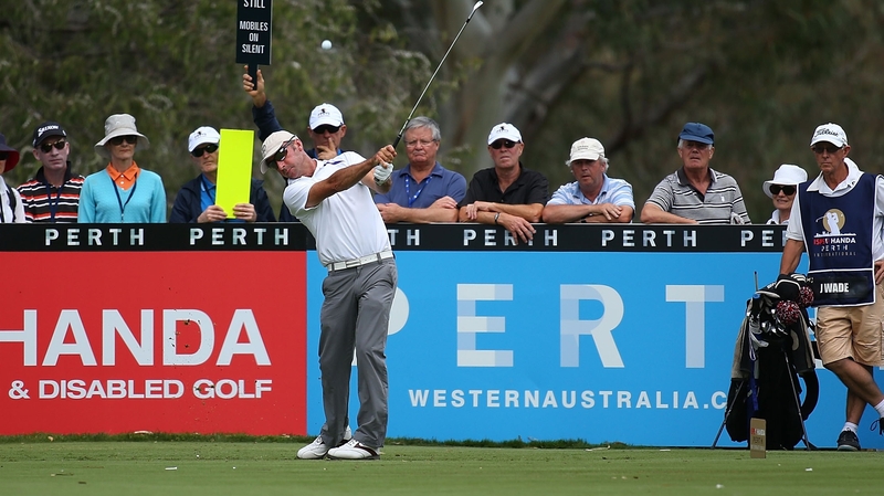 John Wade shares the lead after the first round