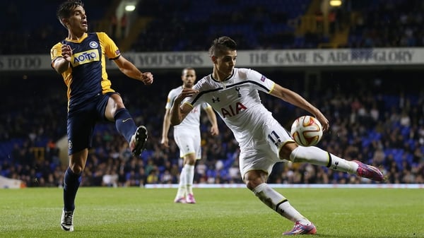 Erik Lamela gets his second