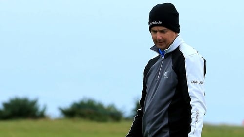 Peter Lawrie was eight over par after two rounds