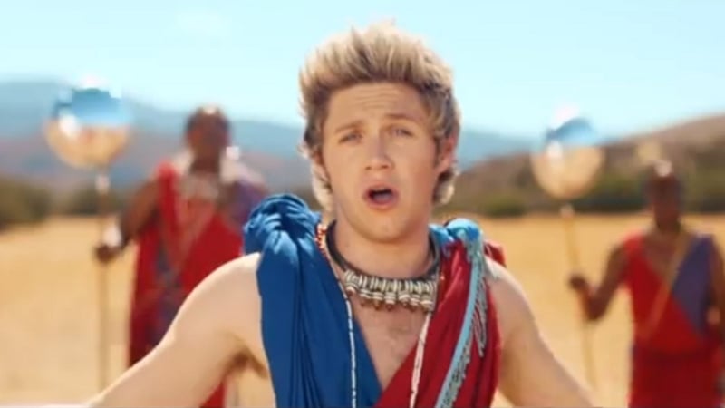 Niall Horan in One D's Steal My Girl video