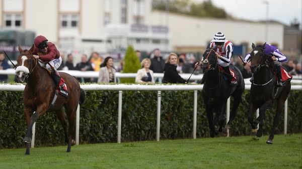 Andrea Atzeni riding Elm Park to victory