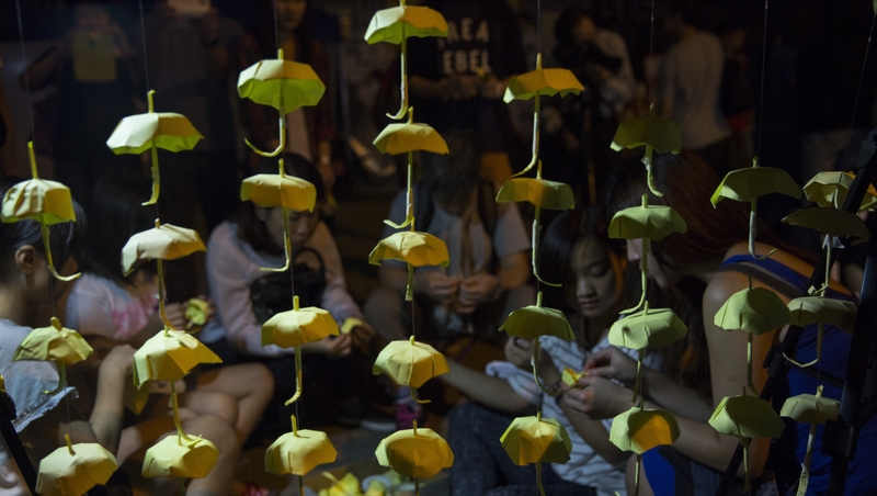 The younger candidates, many of whom cut their teeth during last year's mass rallies, have been dubbed 'umbrella soldiers' by local media