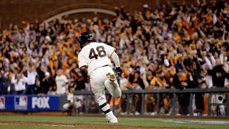 Pablo Sandoval led the Giants to victory despite feeling ill