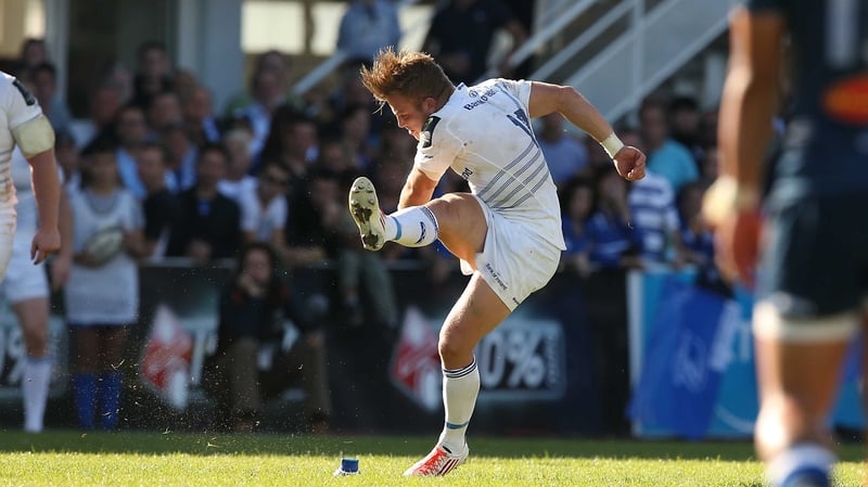 Leinster’s Ian Madigan kicks a penalty
