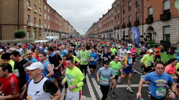 Approximately 15,000 people are taking part