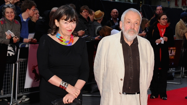 Marion Bailey and Mike Leigh