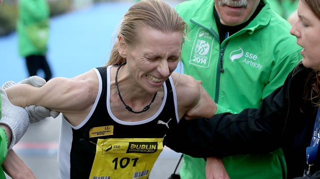 Ireland's Maria McCambridge finished second