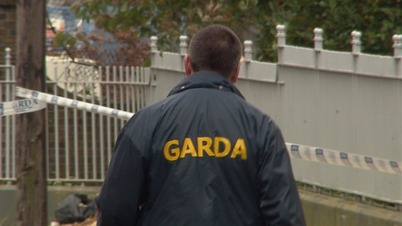 A garda presence remained at the scene today as detectives tried to establish a motive for the killing
