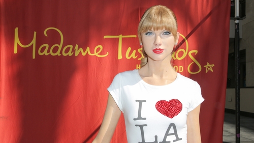 Taylor Swift has been immortalised with a wax figure