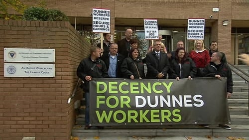 Workers are engaged in a row over pay and conditions