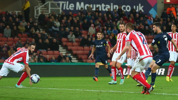 Shane Long scores his first goal for Southampton since moving from Hull City