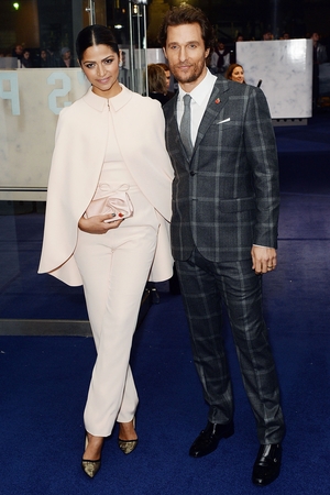 Camilla Alves and Matthew McConaughey