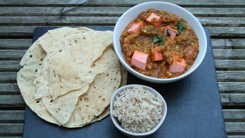 Bombay Pantry Sweet Potato Dahl, €8.35