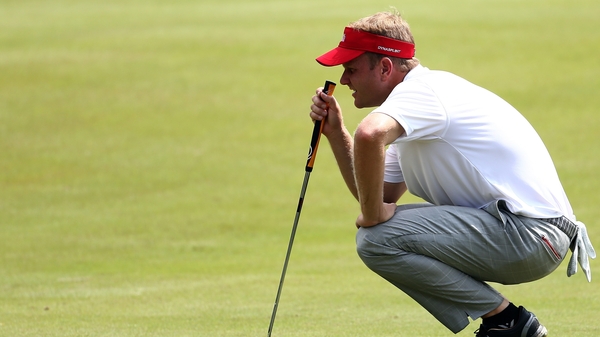 Billy Hurley lll of the United States waits on the 16th hole during day 2 of the 2014 CIMB Classic