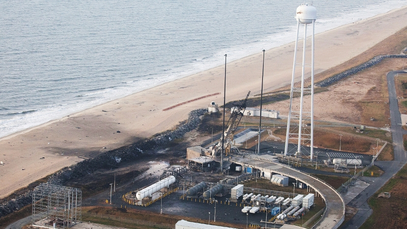 Preliminary analysis indicates the launch pad escaped major damage