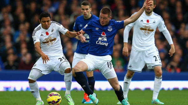 James McCarthy has been a constant in the Everton midfield when fit