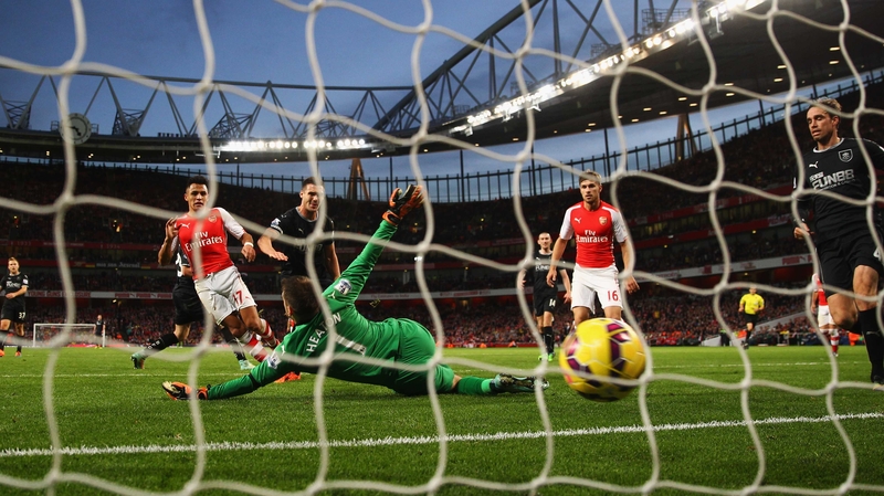 Alexis Sanchez hit two for the Gunners