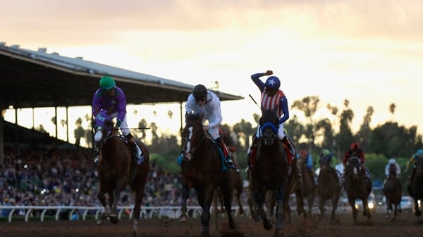 Bayern (r), ridden by Martin Garcia, won by a nose