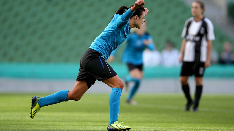 Aine O'Gorman scored in UCD Waves' draw at Castlebar Celtic