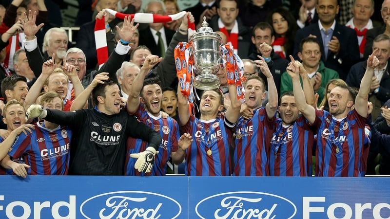 St Patrick's Athletic are the FAI Cup holders