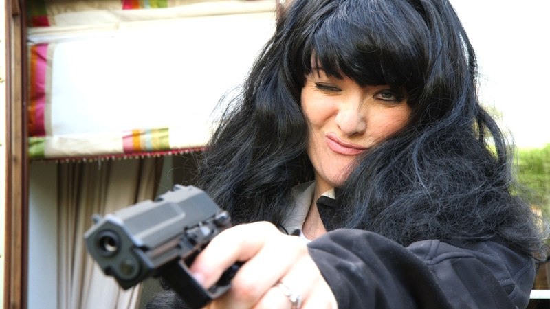 Armed, wigged and dangerous