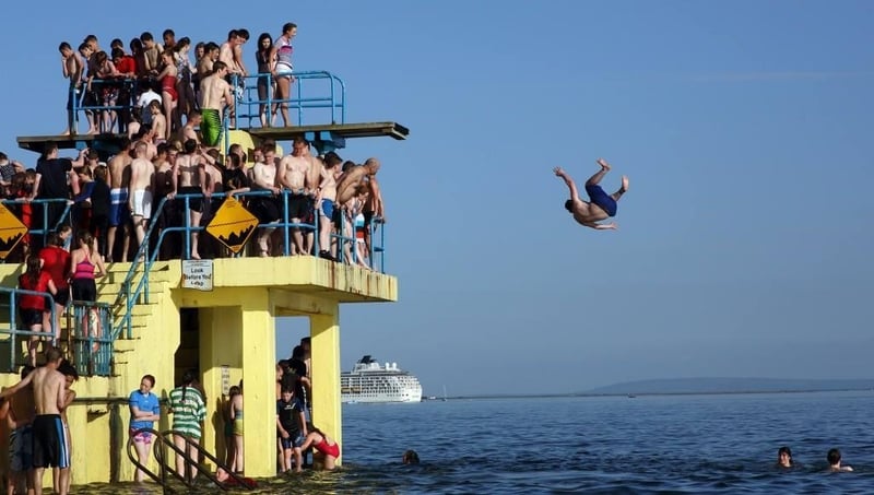 Galway City Council plans to implement a one-way system on the tower at Blackrock (File pic)