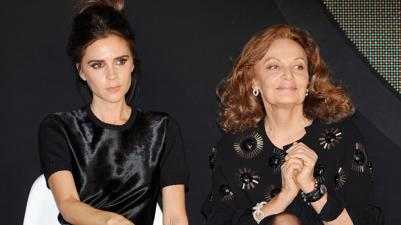 Victoria Beckham and Diane von Furstenberg