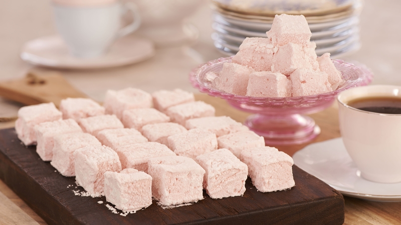 JR's Rose Water Marshmallows: Rachel Allen