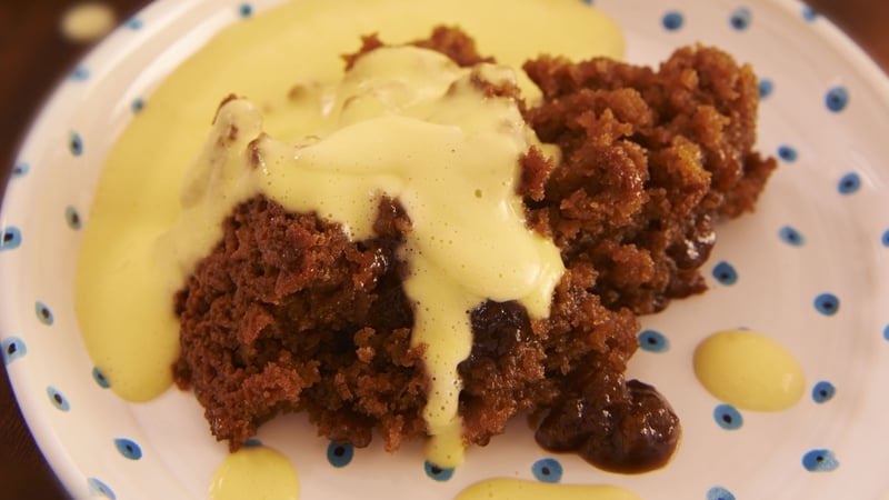 Gooey Date and Stem Ginger Pudding: Rachel Allen