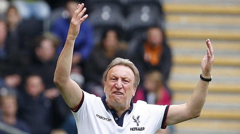 Crystal Palace manager Neil Warnock