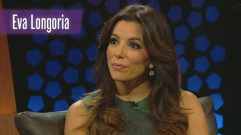 Eva Longoria on The Late Late Show with Ryan Tubridy