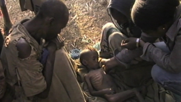 Famine killed one million people 30 years ago