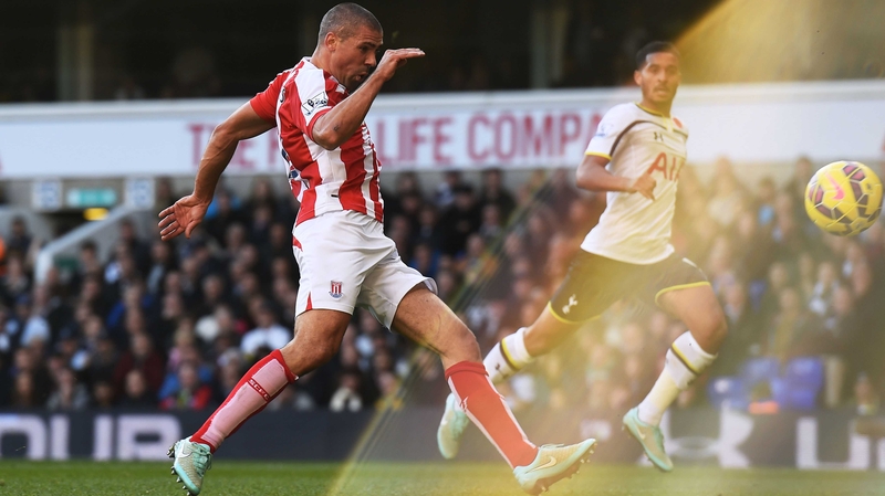 Jon Walters scored Stoke's second goal