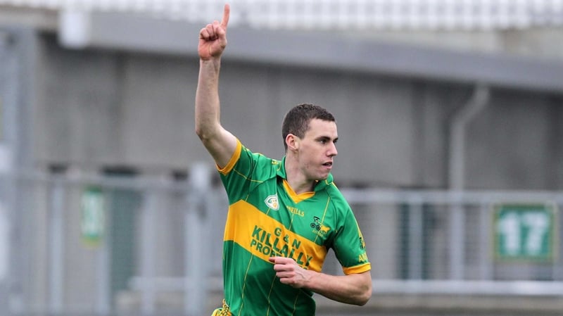 Niall McNamee scored a late goal for the Offaly champions