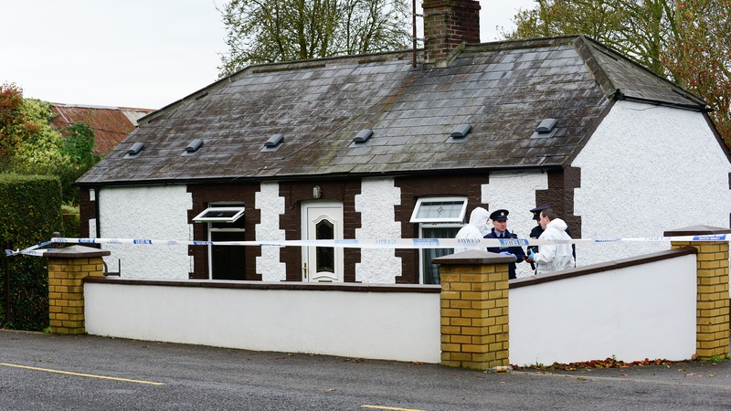The fire broke out at the house in Keenogue, Duleek (Pic: Ciara Wilkinson)