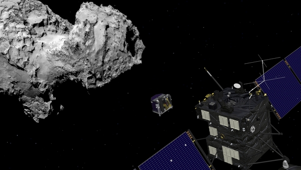 Rosetta hit the comet's surface at around 11.40am Irish time