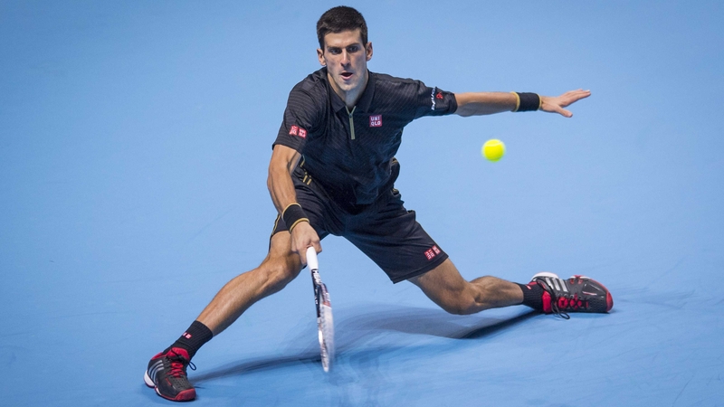 Novak Djokovic eased past Marin Cilic