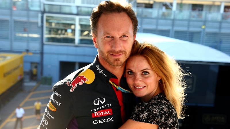 Geri and Christian Horner welcome baby boy