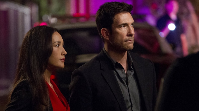 Maggie Q and Dylan Dylan McDermott in Stalker