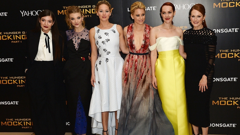 Here come the Hunger Games' girls!