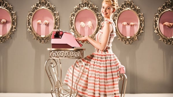 A scene from Populaire, the stylish French romantic comedy set in the late ’50s
