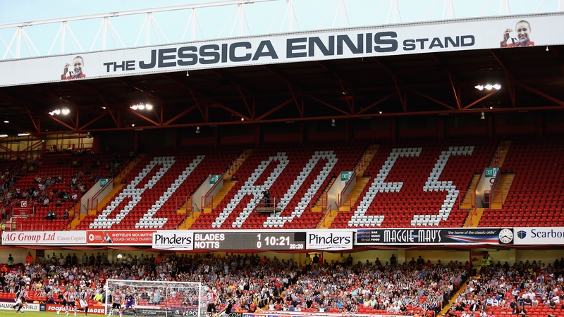 A general view of the 'Jessica Ennis' Stand