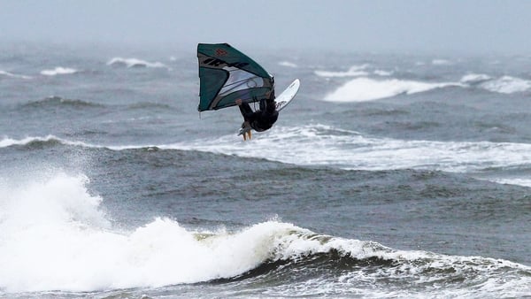 Winds will be strongest in exposed western areas