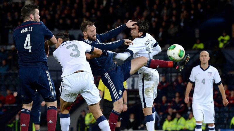 Steven Fletcher will lead the line for Scotland