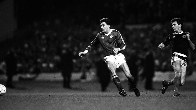 John Aldridge and Ray Stewart